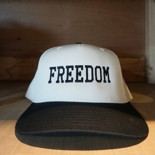 FREEDOM Hat - Black/Natural