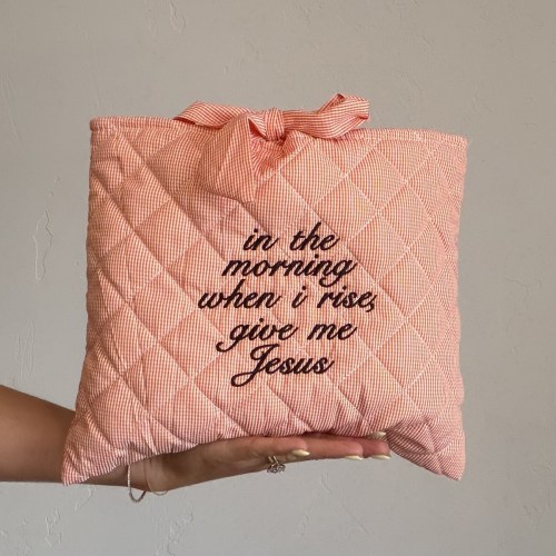 Give me Jesus Bible Pouch - Orange